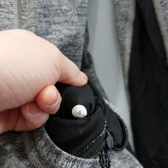 Lululemon Daily Practice Jacket Grey Black Size 4 - Picture 4 of 9
